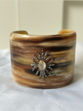 Ashley Pittman Horn Cuff Bracelet